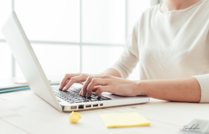 受付カウンター